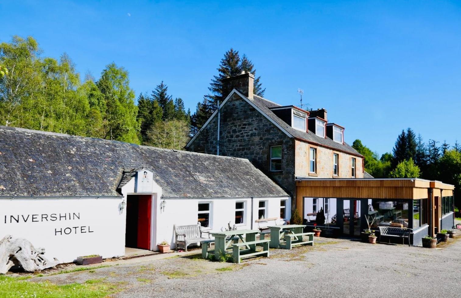Invershin Hotel Lairg Zewnętrze zdjęcie